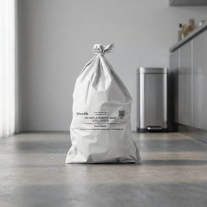 UKHI PBAT PLA Biodegradable <b>Compostable</b> 100 Microns Flexo Printing Garbage <b>Bag</b> Highly Disposable Recyclable Customizable High - Product Image 3
