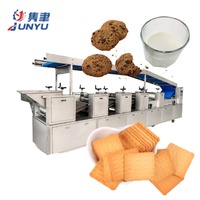 Machine automatique de fabrication de biscuits au thé, au lait et au chocolat, four tunnel pour biscuits durs et mous, machine à biscuits