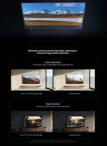 Version Globale pour Xiaomi TV S Pro Mini LED 75 2026 QD-Mini LED 3840*2160 Taux de Rafraîchissement 144Hz 3Go 32Go pour Hôtels et Appareils Domestiques - Product Image 5