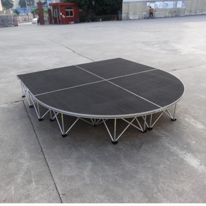 แท่นยกสำหรับเวทีงานแต่งงานแบบพกพาน้ำหนักเบามี4x4ft - Product Image 5