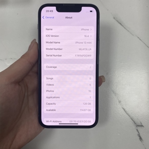 Venta al por Mayor de Teléfonos Inteligentes de Alta Calidad, Desbloqueados, Usados, <span class=keywords><strong>iPhone</strong></span> <span class=keywords><strong>13</strong></span> <span class=keywords><strong>Mini</strong></span> Original, Gran Oferta, <span class=keywords><strong>256GB</strong></span>, 5G - Product Image 6