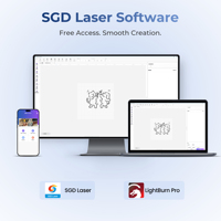 SCULPFUN G20 Incisore Laser a Fibra Metallica 20W, Macchina per Marcatura ad Alta Velocità 10000mm/s per Acciaio Inossidabile e Alluminio