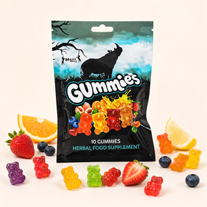 Maca Herbal Gummies for <b>Men</b> Endurance and Vitality - Fertility Support Supplement with OEM Custom Flavors and Wholesale - Product Image 2