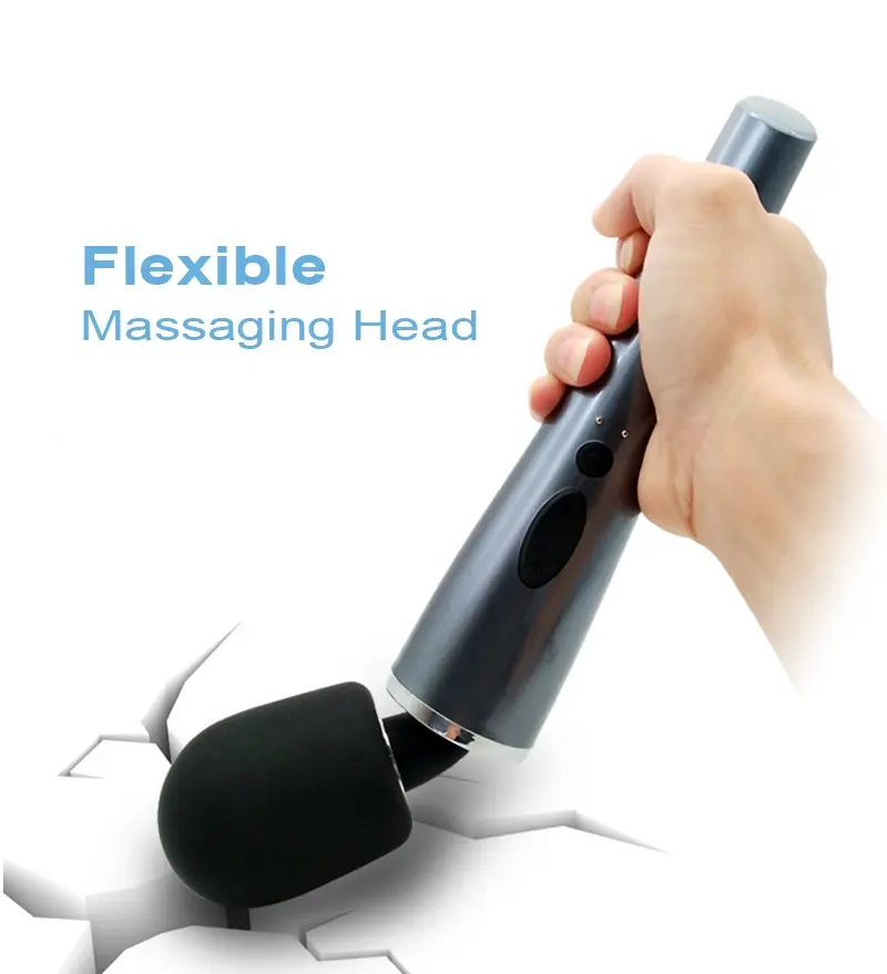 Nuevas llegadas Wand Original Dc Wireless Body Massager Wand Vibrating Massage Tools Juguete sexual para adultos