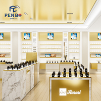 Meubles de présentation pour magasin de cosmétiques et de parfums, vitrine à parfums, étagères pour produits de beauté