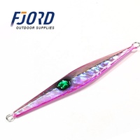 FJORD – jig de plomb de haute qualité 80g pour la pêche en bateau, jigs coulants rapides, gabarit de leurre en métal, leurres de pêche personnalisés