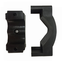 Collier de serrage pour câble monobrin 51-69 mm, pince de fixation pour câble électrique haute tension pour chemin de câbles et appareillage de commutation