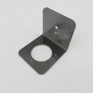 Support d'angle mural en métal avec revêtement en poudre épais OEM, support d'étagère robuste en forme de L - Product Image 2