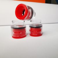 Acoplador de conector de microconducto reforzado recto rápido UPC Red interior pulida FTTH WIFI CATV 4G Equipo de fibra óptica