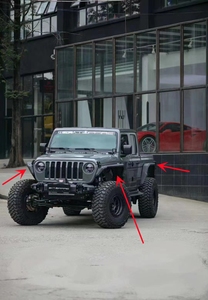 4 Piezas Guardabarros Gladiator para Jeep Wrangler JT 2020+ JT1008 - Product Image 3