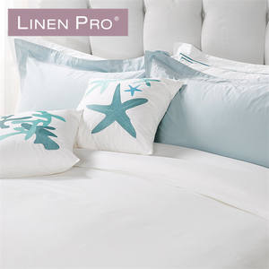 LinenPro Draps de lit en coton 100% pour point de croix, linge de lit de qualité hôtelière 5 étoiles - Product Image 5