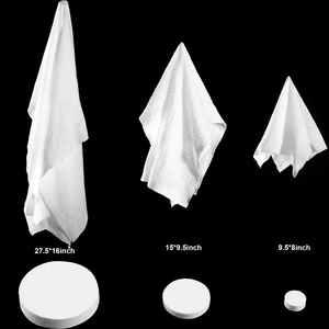 Mini xách tay nén bông khăn mặt dùng một lần khăn lau mini xách tay dùng một lần nén bông khăn - Product Image 3