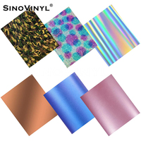 Plotter holográfico de corte con flash de colores arcoíris brillante, película de vinilo de transferencia de prensa de calor para ropa de camiseta