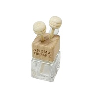 Bouteille vide transparente de 10ml, décoration suspendue de voiture, désodorisant de maison, diffuseur de parfum, conteneurs de parfum, emballage de cadeaux pour femmes