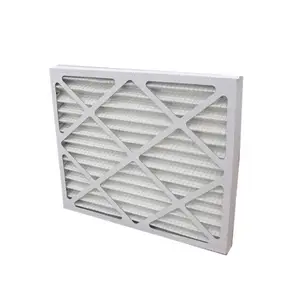 Merv13 14 paper cardboard frame pleated 20x20x1 replacement panel air filter