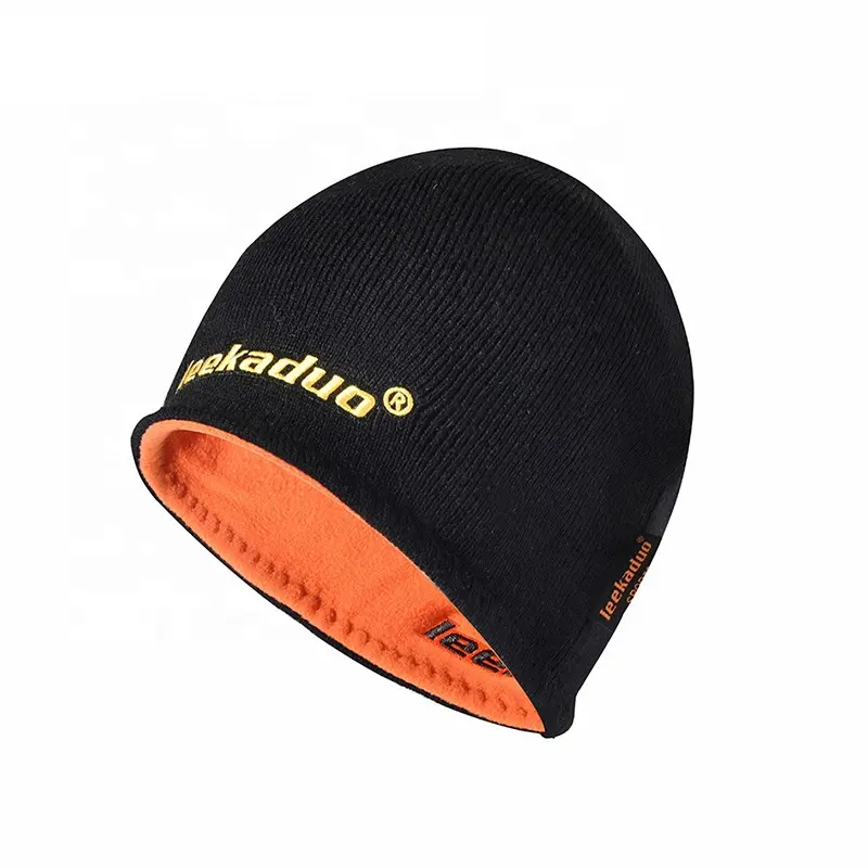Czelrine all'ingrosso personalizzato Unisex Private Label Premium ricamato berretti di lana cappelli reversibile Jersey Beanie ricamo Logo