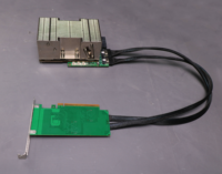 Carte adaptatrice V100 pour station de travail, carte mère d'extension de serveur, carte PCIe SMX2, GPU modulaire à température contrôlée, en stock