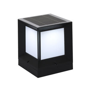 Luz de pilar de jardín LED con energía Solar, farol de poste de valla para exteriores, lámpara de puerta decorativa, farol de montaje de <span class=keywords><strong>muelle</strong></span> para decoración de puerta - Product Image 3