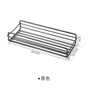 YUYANG Étagère de Rangement Murale pour Salle de Bain et Douche, <span class=keywords><strong>Sans</strong></span> Perçage, en Fer, Organisateur pour <span class=keywords><strong>Cuisine</strong></span> et Salle de Bain - Product Image 5