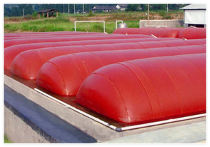 Bùn Đỏ bạt PVC Ripstop lưu trữ linh hoạt bìa cho nhà dệt Biogas nồi vải cuộn cho mềm kỵ khí tiêu hóa - Product Image 5