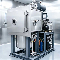 Machine de lyophilisation pharmaceutique pilote LYOPRO-1.0 pour les tests de formulation de vaccins