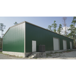 Magazzino in Struttura d'Acciaio Pesante Q235B Q355B Prodotto in Cina, Capannone Prefabbricato con Tetto a Traliccio - Product Image 1