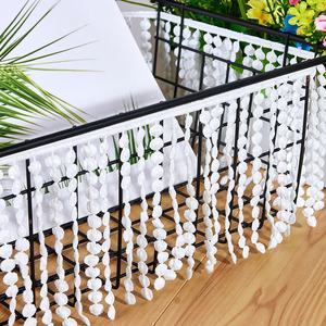 Produttore In-Stock all'ingrosso di seta di latte di seta di latte solubile In acqua In pizzo a pois nappa frangia animale per uso indumento - Product Image 4