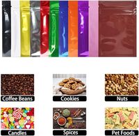 Sacs en Mylar biodégradables personnalisés en gros pour emballage alimentaire, bonbons, gelées, nouilles, refermables, laminés, anti-odeur, 3,5g