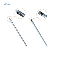 Outils de fraisage en diamant PCD, fraises à bout en carbure, haute précision pour matériaux non ferreux, verre, céramique, OEM ODM