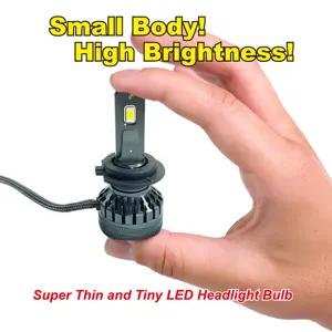 BOSOKO K9 Series 200w 40000 Lumen Led Faros H7 H11 Light Car Bulb Bombillos 9005 9006 H1 Canbus Luces H4 Led Headlights