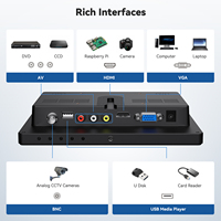 Moniteur industriel HDMI personnalisé de 43 pouces avec écran tactile USB Moniteur à écran tactile capacitif LCD USB étanche