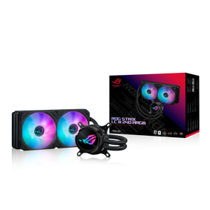 หม้อน้ำรุ่นใหม่ ROG Strix LC III 240 ARGB WH&BK RGB รองรับ LGA1700 LGA1851& AM4 AM5 พร้อมหน้าจอ IPS LCD ขนาด 2.1 นิ้ว สำหรับคอมพิวเตอร์เล่นเกม - Product Image 3