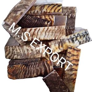 Corne noire naturelle polie écologique écailles de couteau organiques plaques emballage personnalisé de haute qualité disponible Offre Spéciale produit - Product Image 1