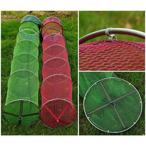 Byloo Filet de poisson Anguille Crevette Crevette Appâts vivants Pêche Piège pliable Cast Keep Net Crabe Écrevisse Homard Catcher Pot Piège - Product Image 6
