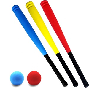 Bate de Béisbol de Espuma <span class=keywords><strong>EVA</strong></span>, Juguetes Deportivos para Interiores y Exteriores, Bate de Softbol de Esponja de Plástico para Jardín de Infancia, Juguete de <span class=keywords><strong>Goma</strong></span>, Set de Entrenamiento - Product Image 1
