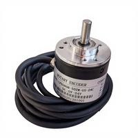 Encodeur rotatif photoélectrique incrémental 600Ppr 38mm 5-24V AB Gauche 50ZM-G5-24C pour équipement d'automatisation