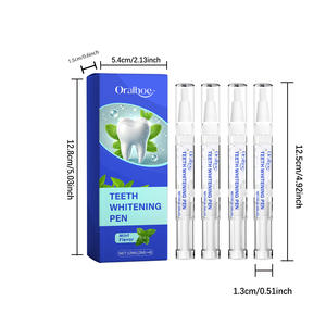 High Quality Low Price Bestseller Plastic White Teeth Whitening <b>Oral</b> Hygiene <b>Care</b> Pen with Breath Freshener - Product Image 5
