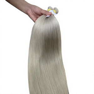 Extensions de cheveux naturels vierges vietnamiens Nasa, super double drawn, bruns naturels, blond platine, noirs, cuticules intactes, vente en gros - Product Image 1