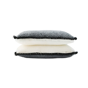 Microfiber Car Cleaning Sponge Rectangle Non <b>Scratching</b> Dual Side Polishing Waxing <b>Pad</b> - Product Image 3