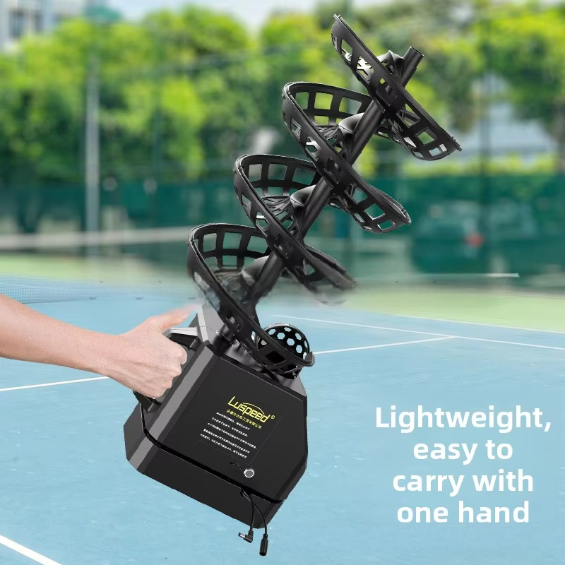 Professional Portable High Quality Pickleball Tennis Serving Machine for Training Entertainment Outdoor Use and Solo Practice