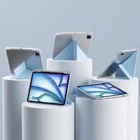 Étui pour iPad Air 13 pouces (M2) 2024 et iPad Pro 12,9 pouces 2022/2021/2020/2018, support multi-angles 3+Y pour iPad 12,9 pouces 6e/5e/4e/3e génération