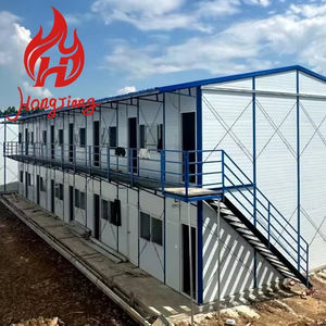 多功能商业解决方案20英尺40英尺模块化钢制可移动式可拆卸集装箱房 - Product Image 1