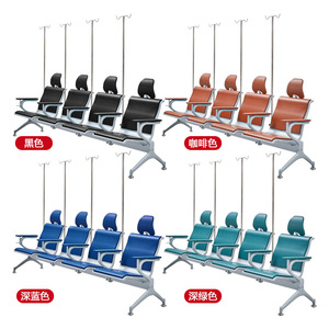 เก้าอี้โซฟาทางการแพทย์สำหรับห้อง<span class=keywords><strong>รอ</strong></span>ในโรงพยาบาลเก้าอี้ห้องสุขภาพที่แขวนประตูด้วยเข็มโพลียูรีเทนทนทานดีไซน์ทันสมัย - Product Image 4