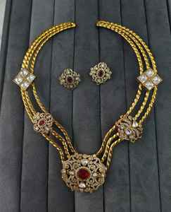 Hasli Ensemble de colliers Bijoux amicaux Colliers de pierres précieuses de mode Bijouterie personnalisée en gros Produit en vrac - Product Image 2