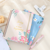 Livre d'autocollants réutilisables en spirale personnalisé pour la vente en gros, livre d'autocollants réutilisables en spirale double face avec papier de support