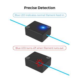 Kit de Sensor de Fin de Filamento Creality para Impresora 3D Ender 3 V3 SE KE, Módulo de Detección Inteligente con Cable y Soporte de Montaje - Product Image 3