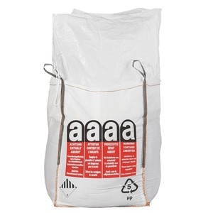 Sac jumbo antistatique <span class=keywords><strong>de</strong></span> 1,5 tonne, super sac, 100% PP, sacs FIBC, matériaux <span class=keywords><strong>de</strong></span> construction, fond plat, sac en vrac, taille personnalisée, boucle latérale - Product Image 5