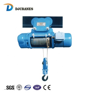 Djcrane điện Wire Rope hoist với móc và giới hạn chuyển đổi tùy chỉnh điện áp tùy chỉnh nhà sản xuất - Product Image 3