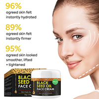 Crème Visage au Nigelle OEM Marque Privée Hydratant Personnalisé avec Huile de Cumin Noir pour Tous Types de Peau Soin Quotidien OEM ODM