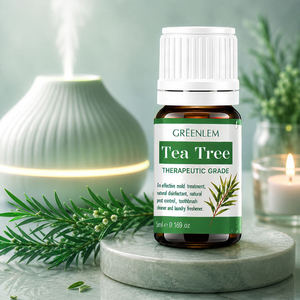 Huile Essentielle d'Arbre à Thé Greenlem, Pressée à Froid, Qualité Thérapeutique, 100% Pure et Naturelle, Hydratante, Parfum Encens, 5ml, Soin de la Peau - Product Image 3